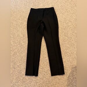 WHBM Elle Slim Black Trouser Comfort Stretch Pants Size 10 LONG NWT